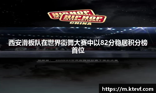 西安滑板队在世界街舞大赛中以82分稳居积分榜首位